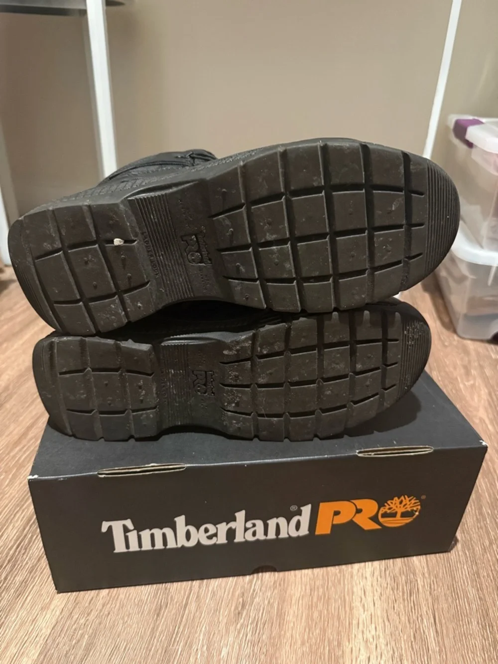 Timberland PRO Men's Black Waterproof Work Boots